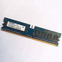 Оперативная память Elpida DDR2 1Gb 800MHz PC2 6400U CL6 (EBE10UE8AFFA-8G-F) Б/У