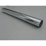 Водостічна труба Ф 150 мм, полімер. метал 0,5 мм Комплектуючі водостоків., фото 3