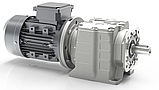 Сосно циліндричний моторедуктор Varvel MRD 4 3 B5 H 1:82,25 
IEC80 B5 AU40 DFU250 
MOT 1,1kW 4 poles, фото 5