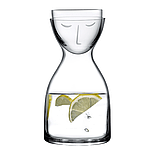 Графин для води зі склянкою Mr&Mrs 850 мл Nude Glass, фото 3