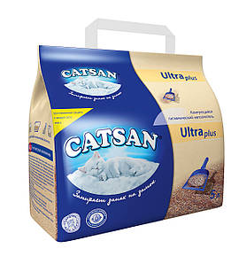 Catsan Active Fresh 5 л — наповнювач грудкується з глини