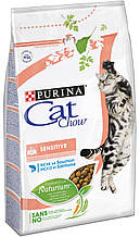 Cat Chow (Кет Чау) Special Care Sensitive Корм для кішок з чутливим травленням, 15 кг
