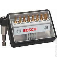 Набор бит Torx Bosch Robust Line Max Grip S3 25мм, 9шт.