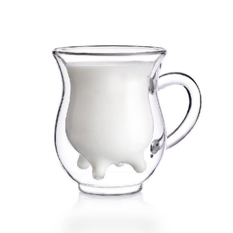 Чашки з подвійним дном Herisson Cow 2 шт 90 мл, фото 1