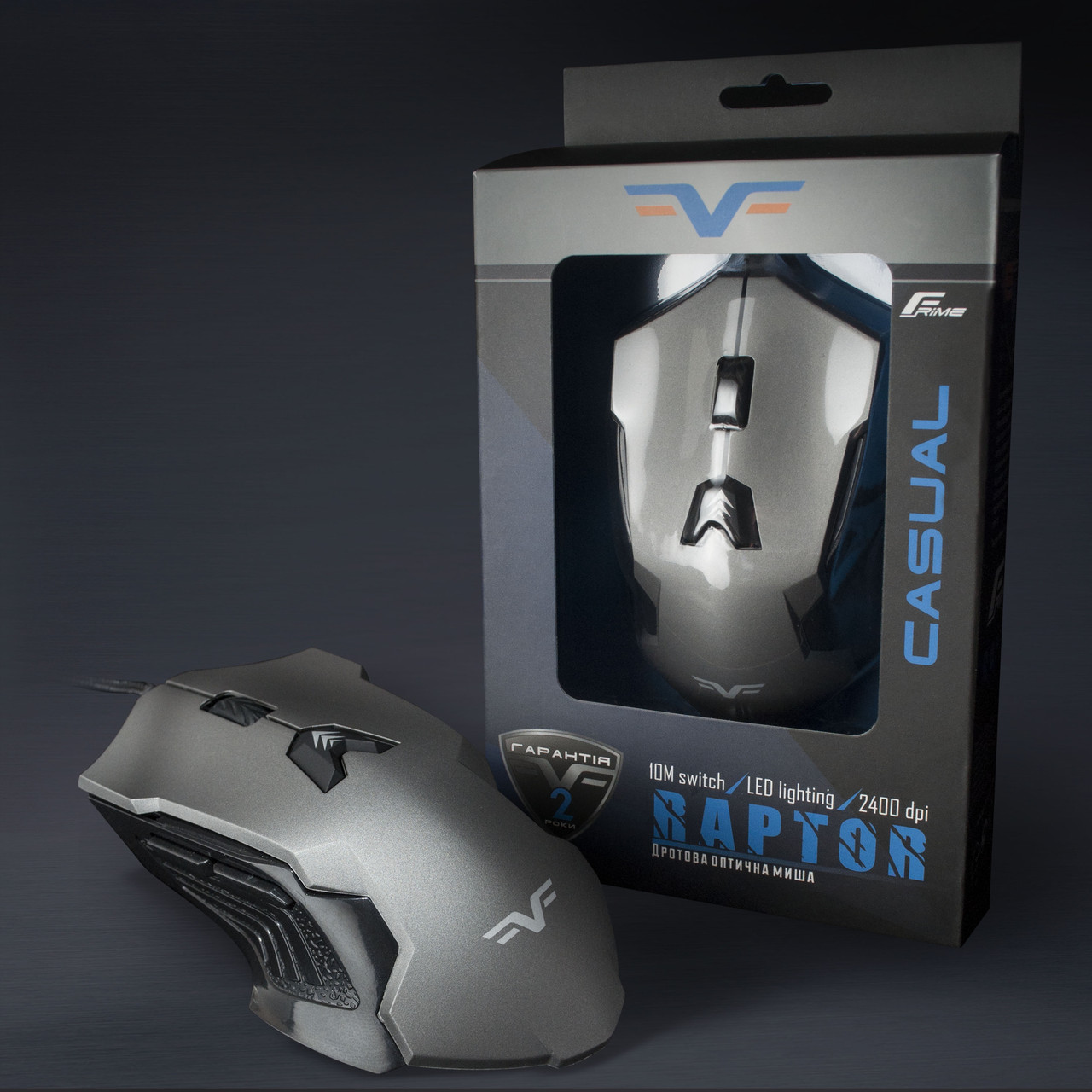 Мишко Frime Raptor (FMC1821) USB Black