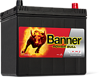 Автомобильный аккумулятор BANNER Power Bull 60Ah, R, EN 510 Azia, Работаем с НДС