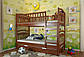 Двох'ярусне ліжко Arbordrev Смайл (90*190) сосна, фото 4