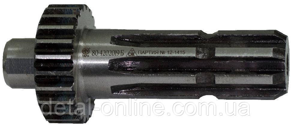 80-4202019-В Хвостовик (8 шліців) вала відбору потужності