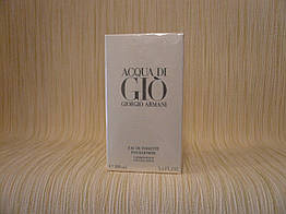 Giorgio Armani — Acqua Di Gio Pour Homme (1996) — Туалетна вода 100 мл — Вінтаж, стара формула аромату