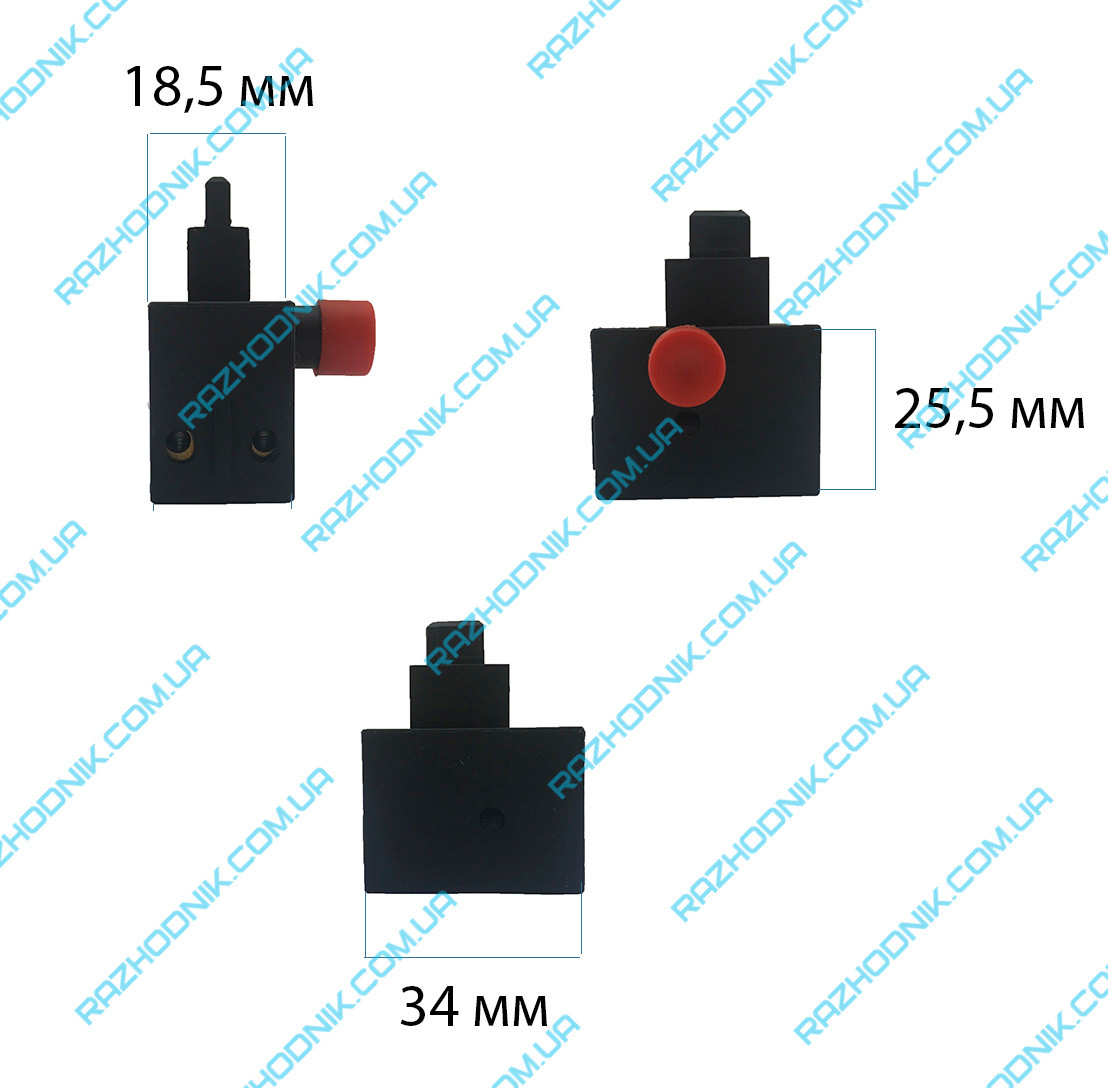 Кнопка болгарки DWT 125 LW