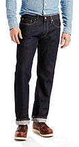 Джинси Levi's 502 Regular Taper Fit Stretch Dark Hollow, фото 2