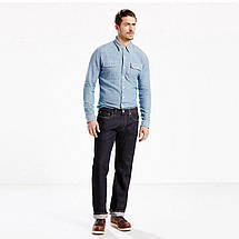 Джинси Levi's 502 Regular Taper Fit Stretch Dark Hollow, фото 2