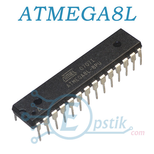 ATMEGA8L-8PU, мікроконтролер 8бит, 16МГц, 8КБ Flash, DIP28