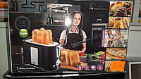 Тостер DSP КС2038A 850 Вт бытовая техника для кухни электрический тостер черный корпус