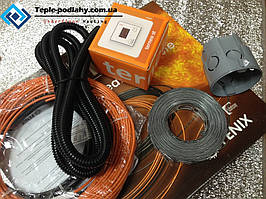 Кабель обігрівальний Фенікс ADSV 18680 для теплої підлоги (Комплект з цифровим регулятором) 3.8 м. кв.