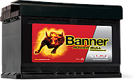 Автомобильный аккумулятор BANNER Power Bull Pro 77Ah, R, EN 680, Работаем с НДС