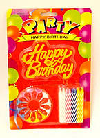 Тортова свічка (набір 24шт.)  AF-24