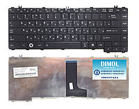 Оригинальная клавиатура для Toshiba Satellite C600, C640, L600, L630, L640, L645, L730, L735 black Original RU