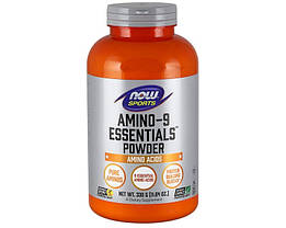 Кращі комплексні амінокислоти в порошку NOW Amino-9 Essentials Powder 330 р без смаку, фото 4