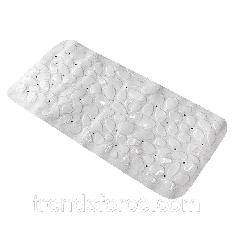 Килимок у ванну кімнату антиковзний гумовий 36х75 см Bathlux Flowers 40241 132558