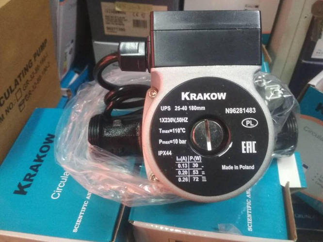Циркуляционный насос Krakow 25x4x130 (ID#865881791), цена: 1000 ...