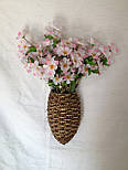 Підвіска ваза настінна для квітів, фото 4