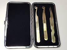 Чохол для пінцетів (пенал-книжка) на магніті на 3 пінцета (Може вміщати і 6)