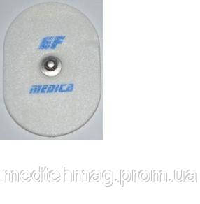 Электрод ЭКГ EF Medica F 5035 SG с адгезионной пены 50x35 мм твердый гель 62.060.26 (30 штук) - фото 1 - id-p865880476