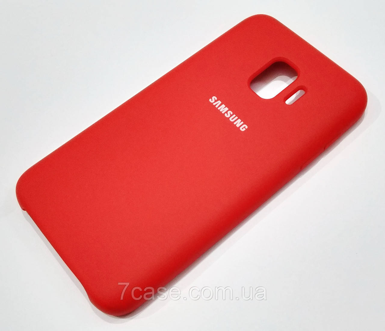 Чехол Silicone Case Cover для Samsung Galaxy J2 Core J260 красный