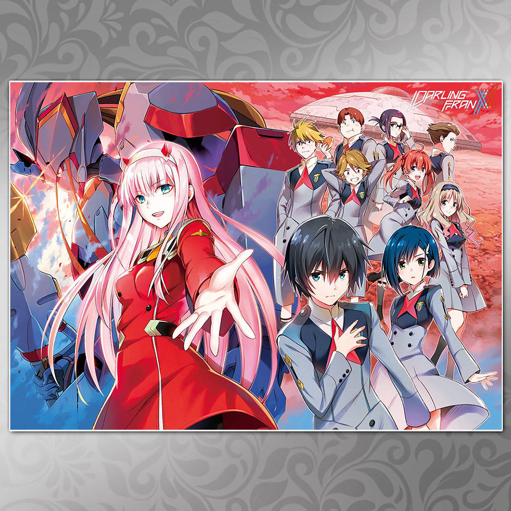 

Плакат Аниме Darling In Franxx 011