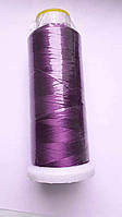 Нитки для машинной вышивки 100% вискоза (100% rayon) 3000 метрів, №269, фіолетовий яскравий