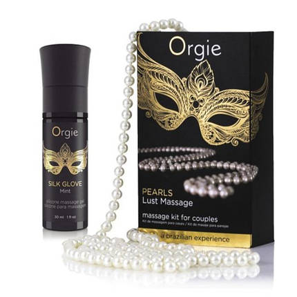 Набір для перлового масажу PEARLS LUST MASSAGE SET, 30 мл, фото 1