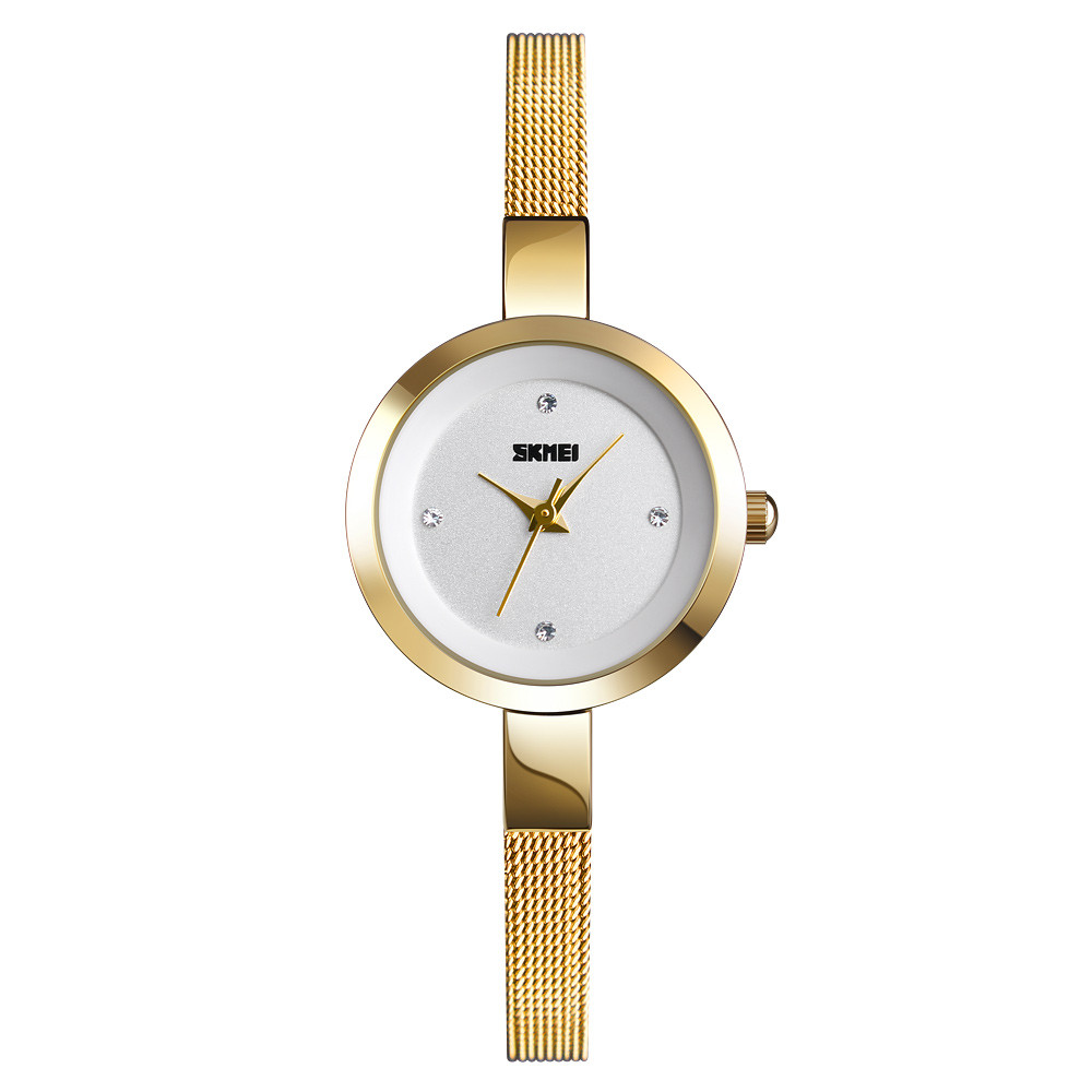 Skmei 1390 золотистий жіночий годинник