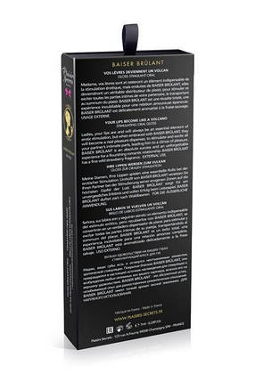 Стимулювальний блиск для губ Plaisirs Secrets Stimulating Oral Gloss Baiser Brulant, 7 мл, фото 3