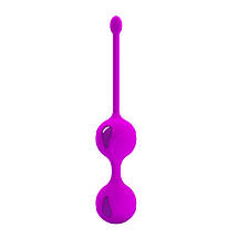 Вагінальні кульки Pretty Love Kegel Balls Pink, 3,2 см , фото 3