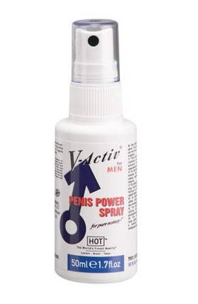 Збудливий спрей для чоловіків V-activ Penis Power Spray, 50 мл , фото 1