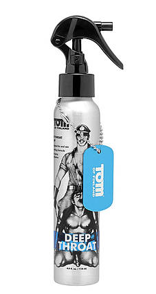 Спрей для орального сексу Tom of Finland Deep Throat Spray, 118 мл , фото 1