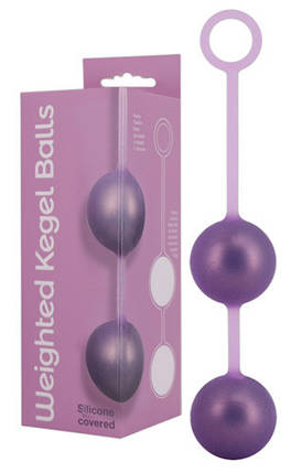 Вагінальні кульки "Weighted Kegel Balls", 3,2 см , фото 2