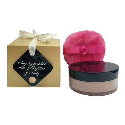 Пудра для тіла GOLD GLITTER, 15 г , фото 1