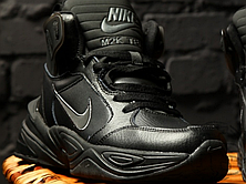 Чоловічі кросівки Nike M2K Mid Tekno Triple Black (термо) AV4789-015, фото 2