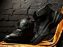 Чоловічі кросівки Nike M2K Mid Tekno Triple Black (термо) AV4789-015, фото 5