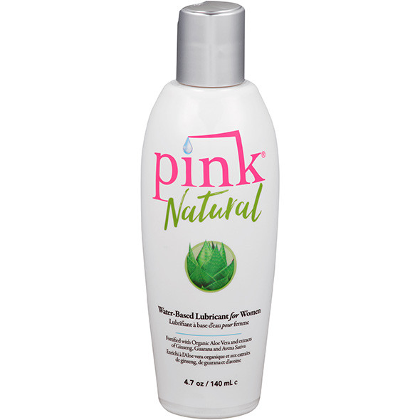 Лубрикант на водній основі Pink Natural, 140 мл 