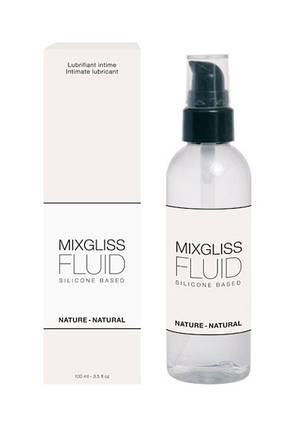 Лубрикант на силиконовой основе MixGliss FLUID NATURE, 100 мл , фото 1