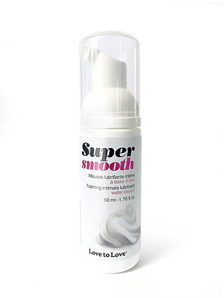 Піноподібне мастило на водній основі Love To Love SUPER SMOOTH, 50 мл , фото 1