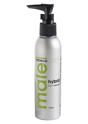 Лубрикант на гібридній основі 2 в 1 Male Cobeco Hybrid Lube, 150 мл , фото 1