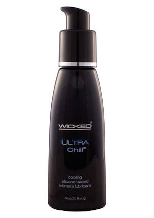 Охолоджувальний лубрикант на силіконовій основі Wicked Ultra Chill Sb Lube, 60 мл , фото 1