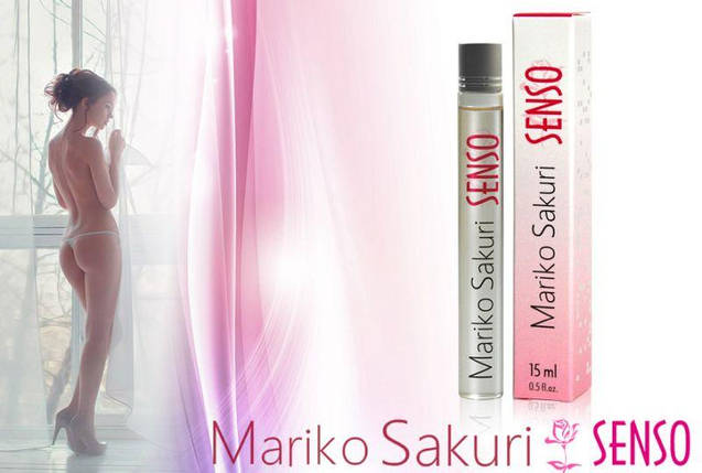 Парфуми з феромонами жіночі Mariko Sakuri Senso від Aurora, 15 мл , фото 2