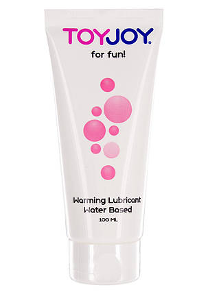 Зігрівальний лубрикант на водній основі ToyJoy Lube Warming, 100 мл , фото 1