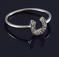 Женское кольцо из белого золота с бриллиантами С35Л1№4