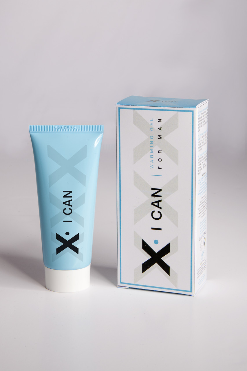 Зігрівальний крем для чоловіків X I CAN — Penis Warming Gel, 40 мл 